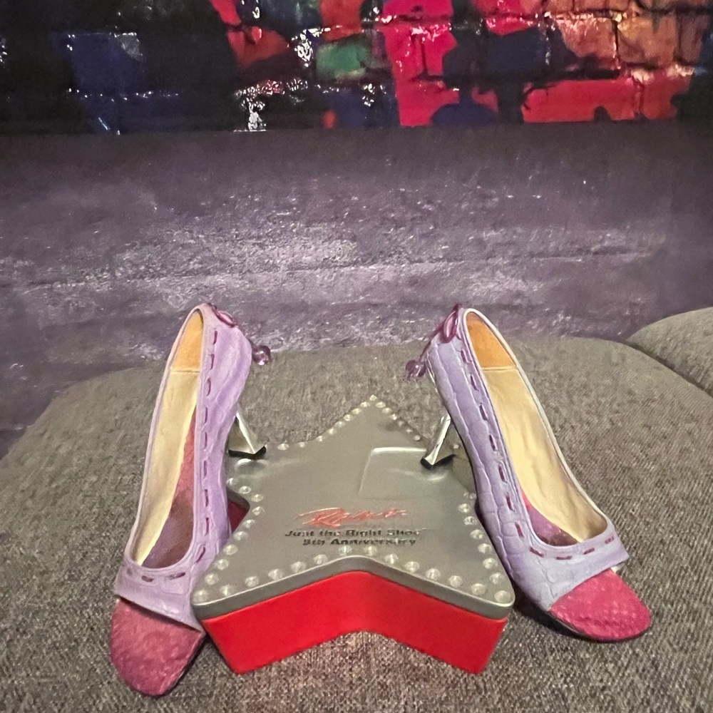 Purple rain heel set